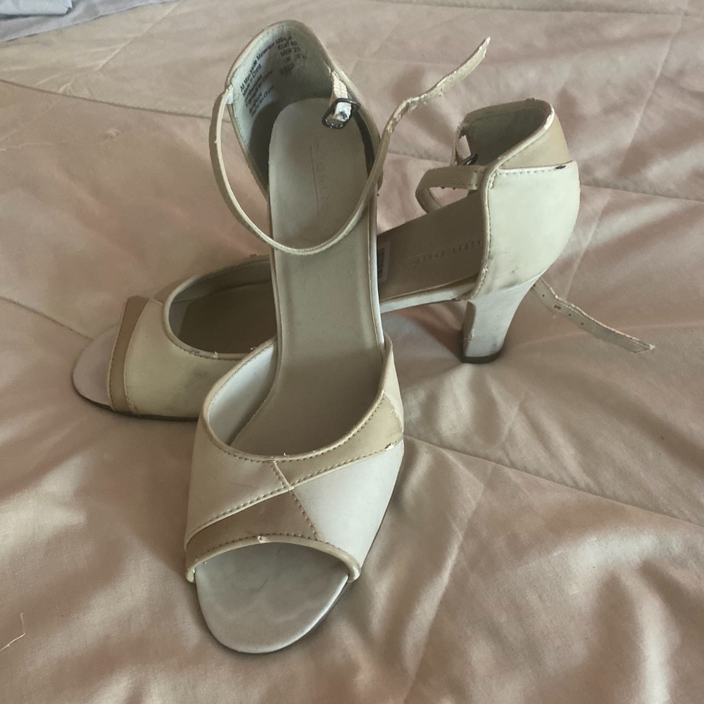 Open Toe Ankle Strap Heels